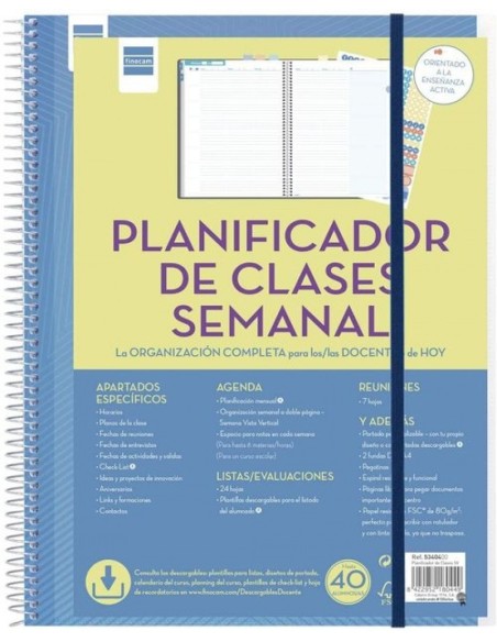 PLANIFICADOR DE CLASES SEMANAL Fº VARIOS DEPARTAMENTOS S V